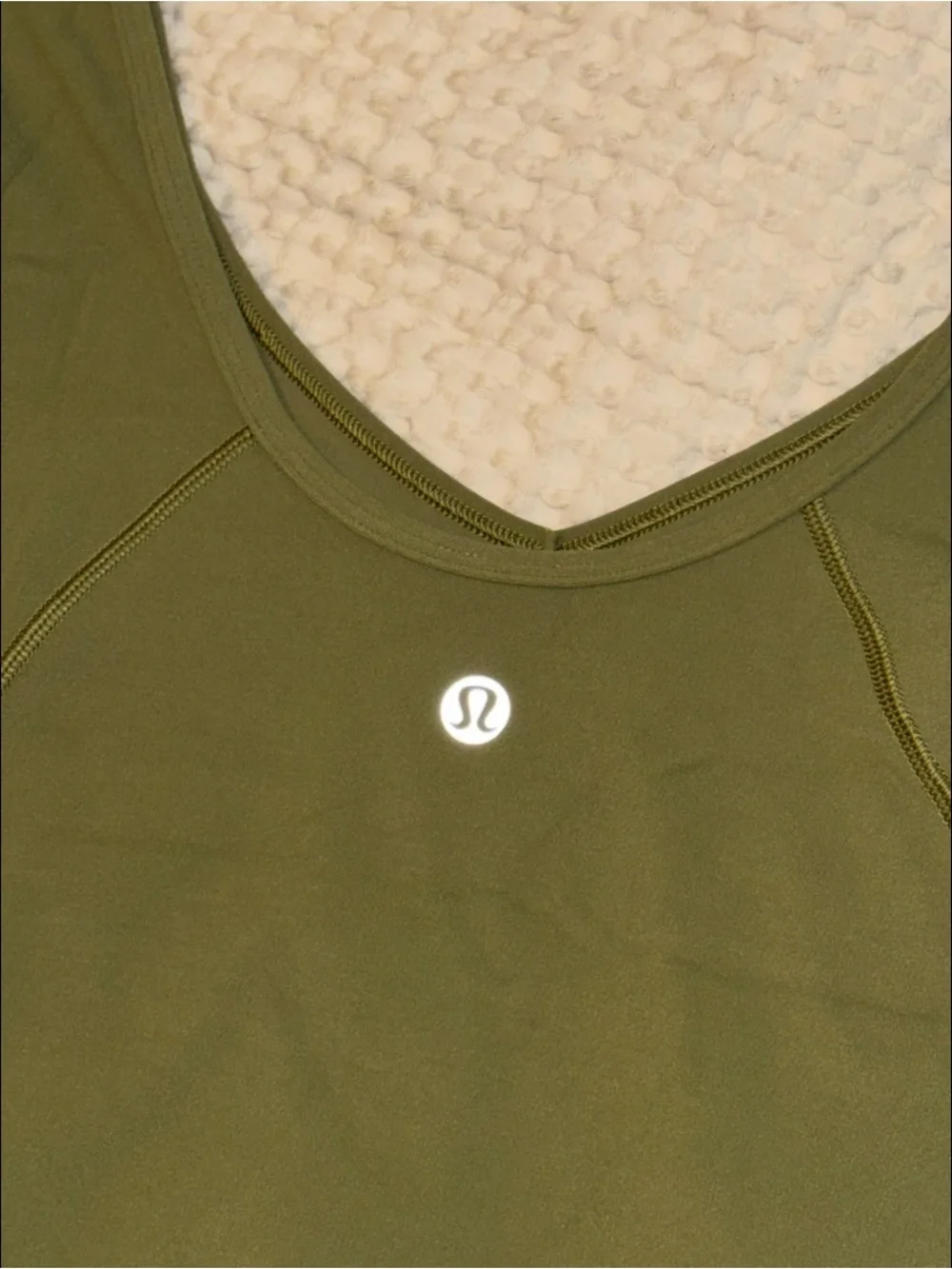 Lululemon Align T-Shirt in Bronze Green, size 6